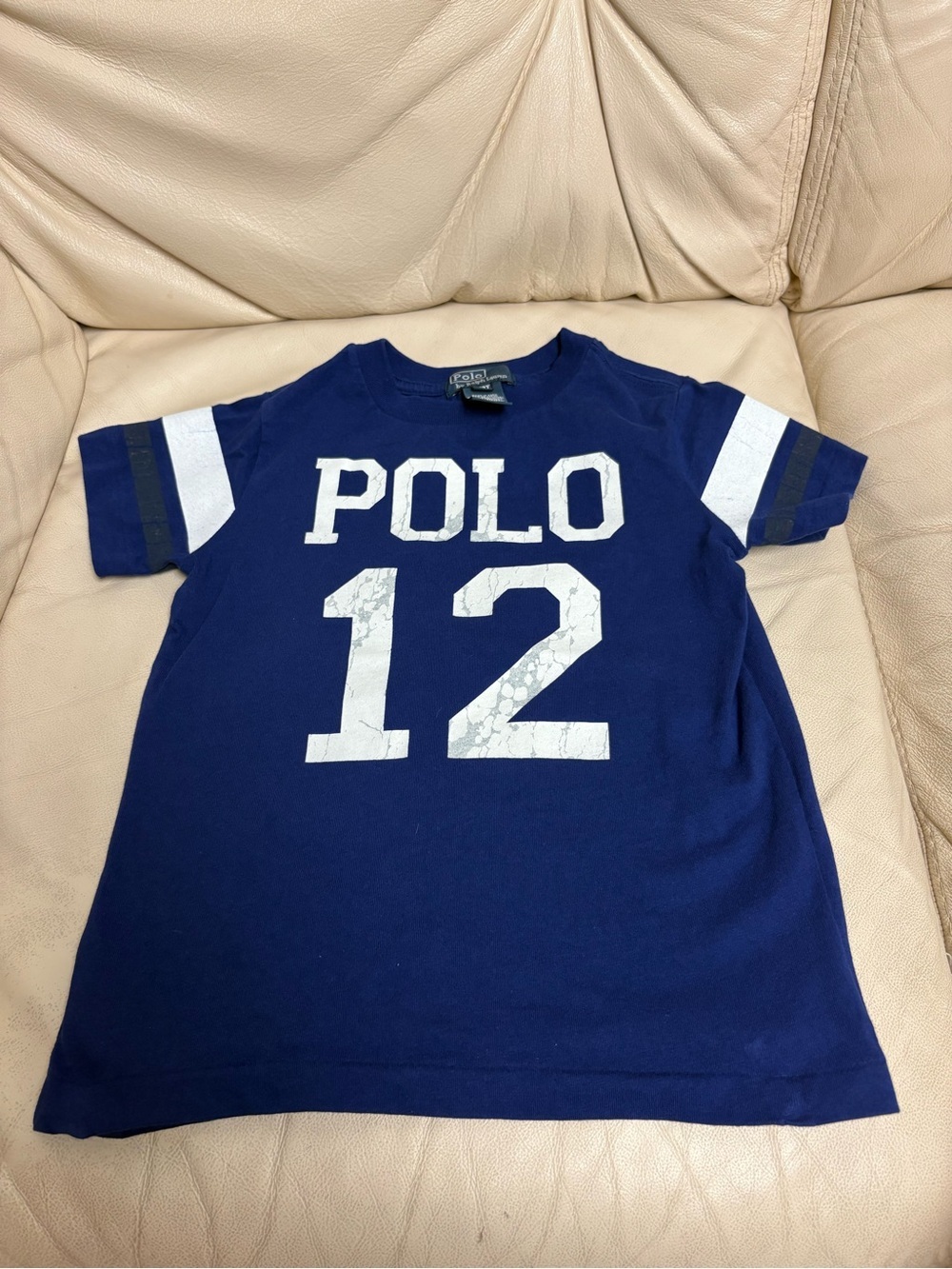 SET of 2 Polo Ralph Lauren sz 3T Short Sleeve Tshirt 2012 Olympics USA Red Blue - Picture 8 of 15